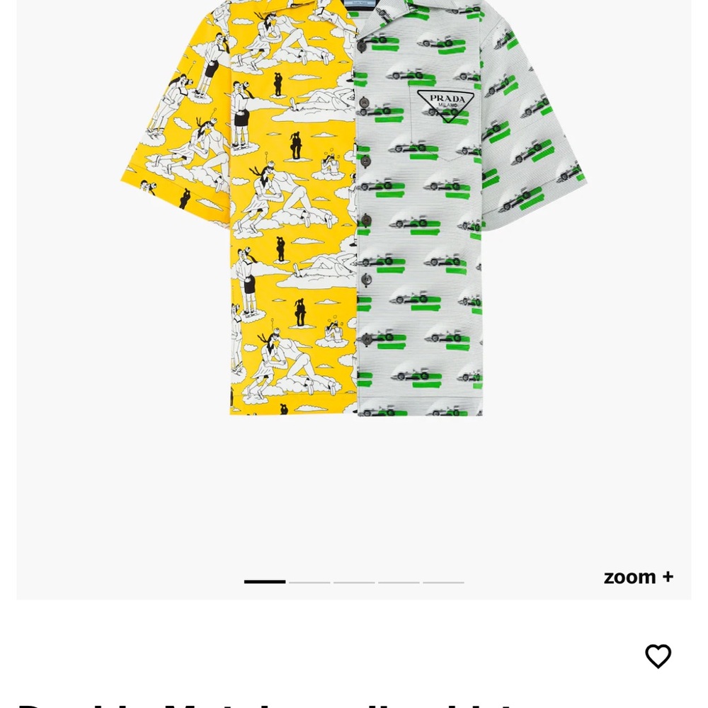 Brand new Prada shirt with tags still in box